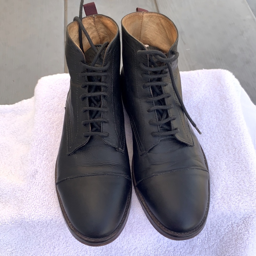 Hand made Portuguese leather boots